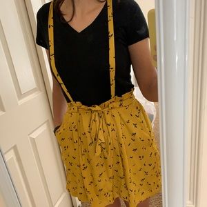 Urban Outfitters Suspender Skirt